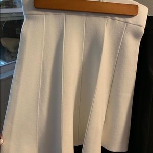 Cream skirt